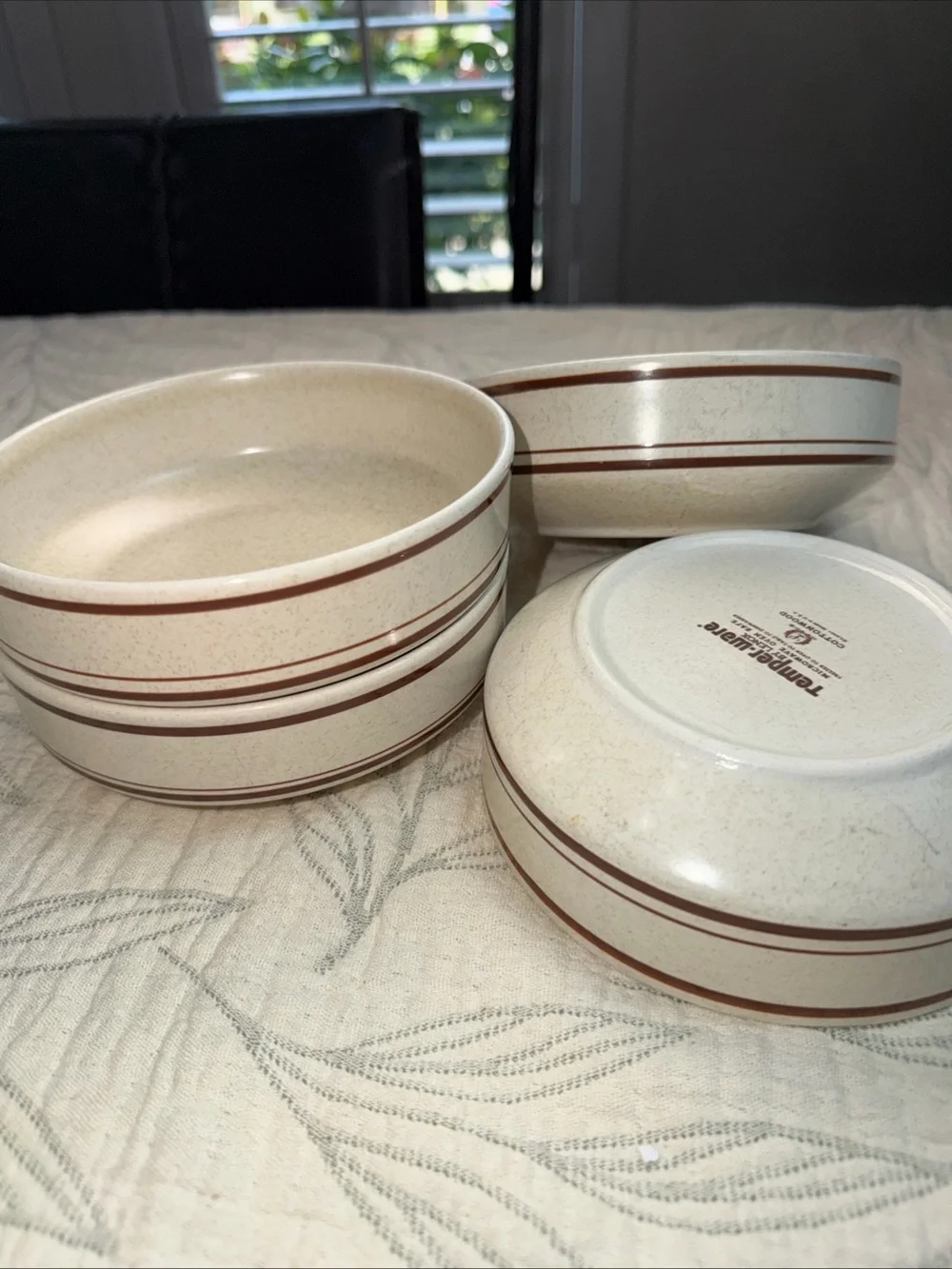VTG. TEMPER WARE by LENOX Bowls- SET of 4